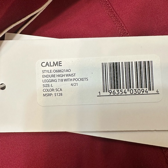 Calme by Johnny Was Endurance High Waist Legging Size Large NWT - Picture 5 of 8